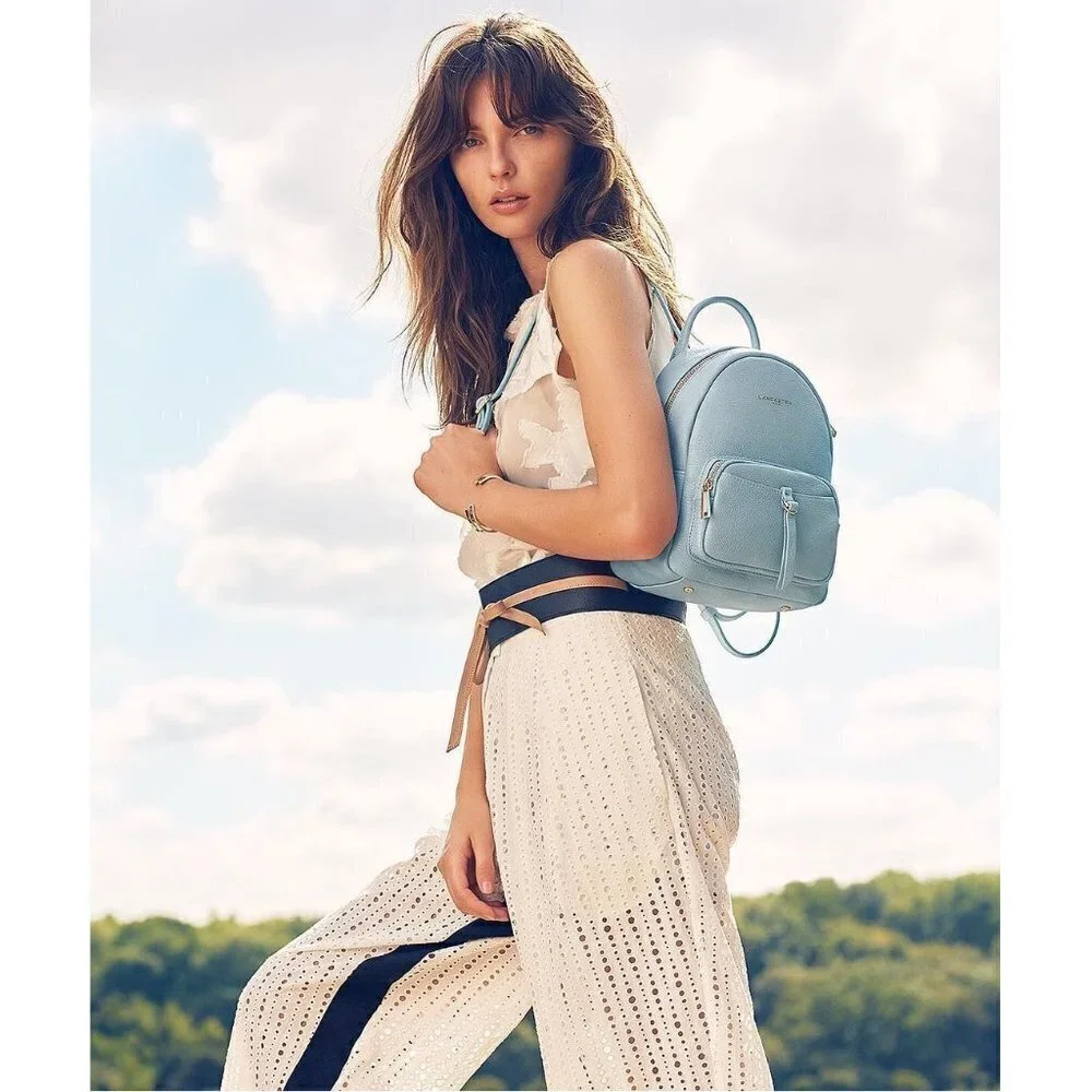💕LANCASTER PARIS💕 Dune Leather Mini Backpack